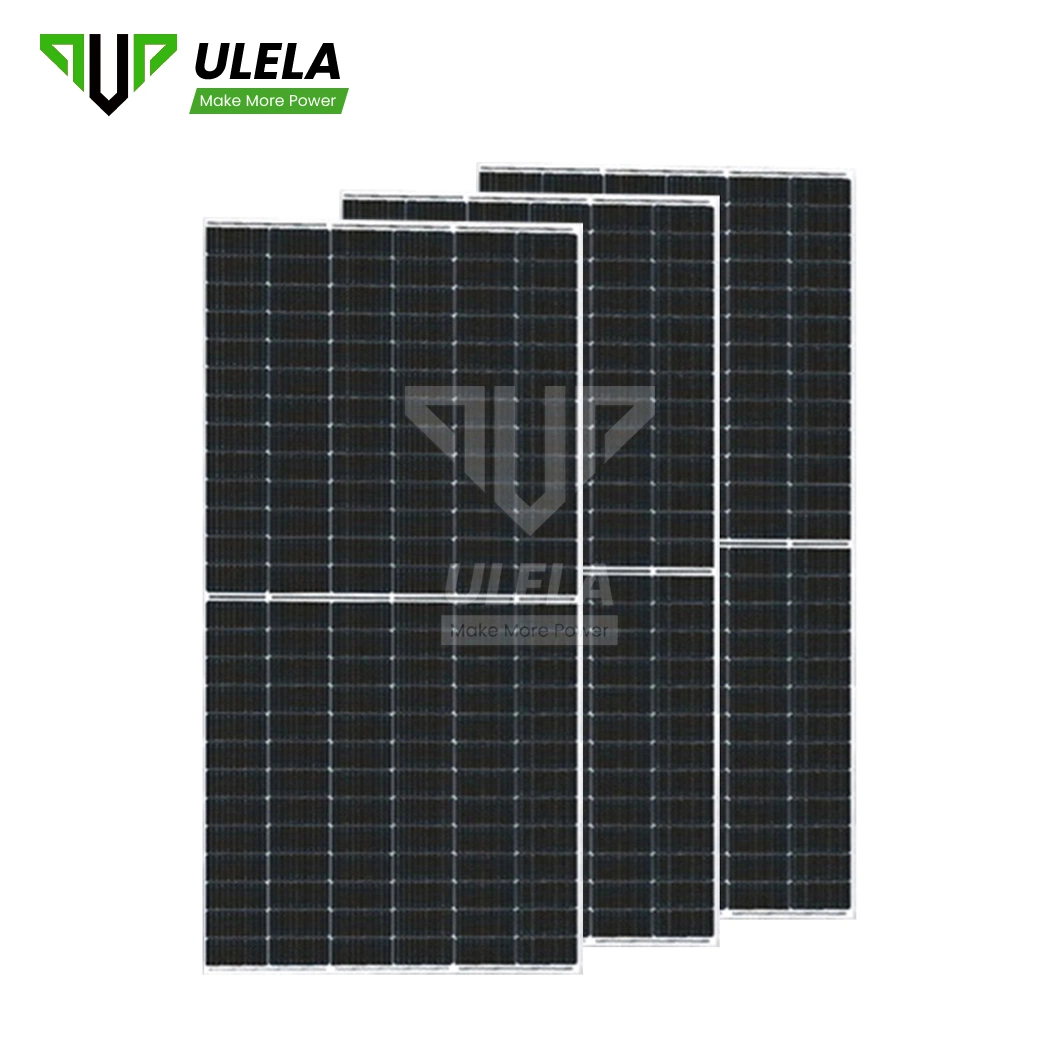 Ulela Solar Panels 650W Manufacturing Custom Single Crystal Solar Panel/PV Module China 182mm Solar Panel Mono Photovoltaic