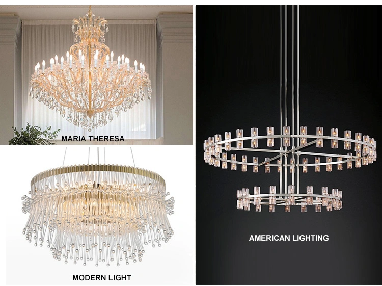 Clear Impero Crystal Chandelier Pendant Light